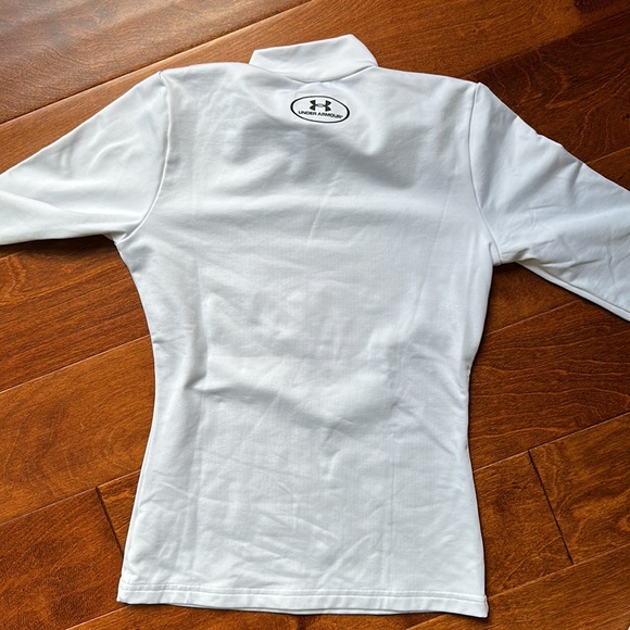 Under Armour for Boys' Mock Long Sleeve - Picture 4 of 6